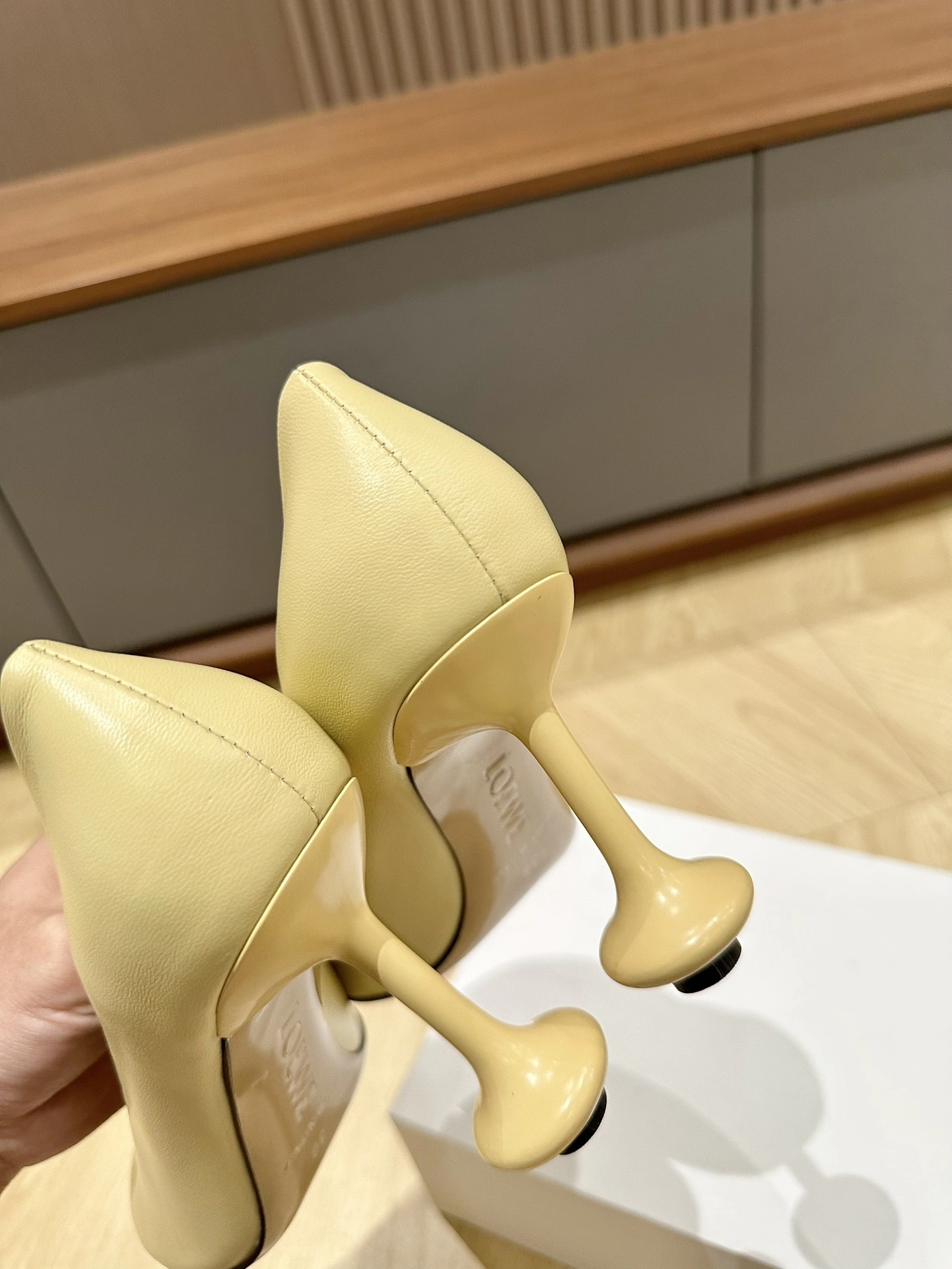 COCO-- 8o5w5 L814S01X64-8803 Calfskin sheepskin Heel height：8.5CM item:E-X000C2012